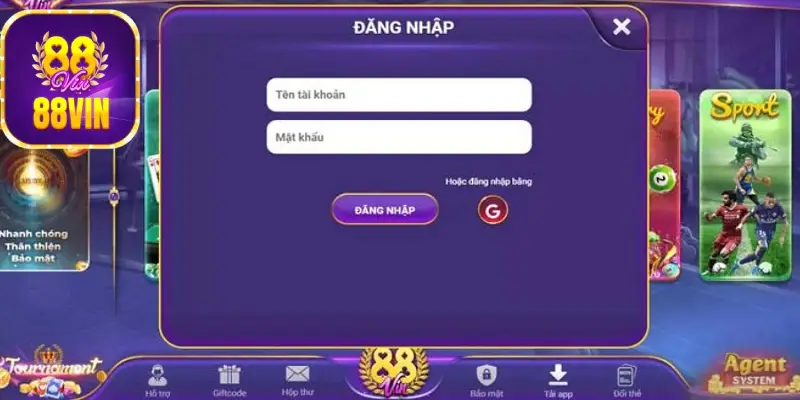 Bạn hãy sử dụng mật khẩu mạnh khi đăng nhập app 88Vin cá cược 