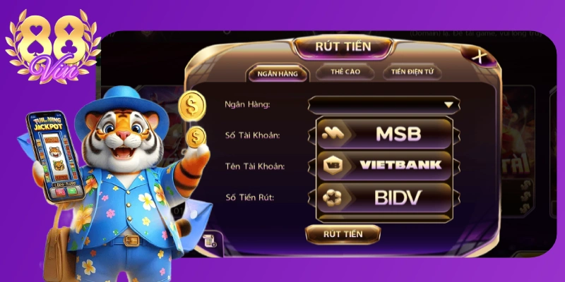 Chơi nổ hũ nạp rút tiện lợi, thanh toán sòng phẳng