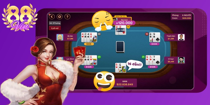 Game thủ mới chọn bàn cược phù hợp kỹ năng đánh xì dách