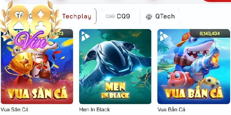 Sảnh game Techplay siêu ấn tượng, tăng trải nghiệm thành viên