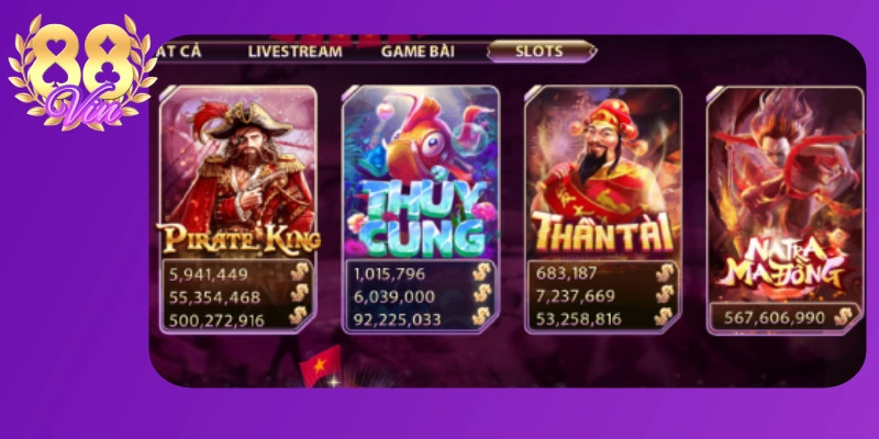 Slot game 88vin chăm chỉ săn hũ ti�?n v�? như lũ