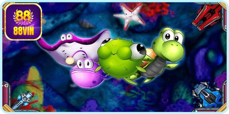 Tại hệ thống đa dạng các loại sinh vật biển để dễ dàng chinh phục