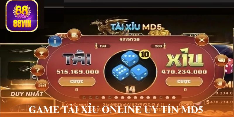 Game tài xỉu online uy tín MD5