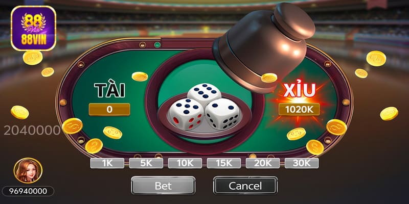 Tài xỉu có cách đánh đơn giản cực thú vị